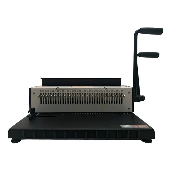 Encuadernadora Zebra TD-15 manual con capacidad para 10 hojas Carta