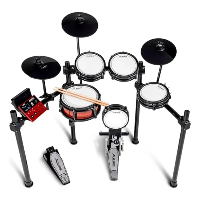 Alesis Nitro Pro - Juego De Bateria Electrica Con Almohadill