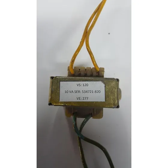 Transformador Monofasico De 10va  De 277 A 120vac Reversible