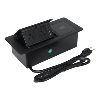 Base Carga Elevable,2enchufes Ac,usb/type-c,cocina/oficina Base Carga Elevable,2enchufes Ac,usb/type-c,cocina/oficina