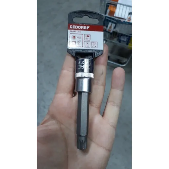 Chave Estriada 12mm Para Solta Cabeçote Gol G5 G6 Fox Todos