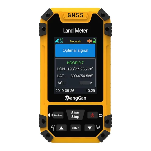 Equipo De Topografía Gps Portátil Receptor Gnss Pantalla Col