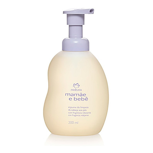 Natura Sab. Espuma Da Cabeça/pés Mamãe E Bebê Relaxant 200ml Natura Sab. Espuma Da Cabeça/pés Mamãe E Bebê Relaxant 200ml