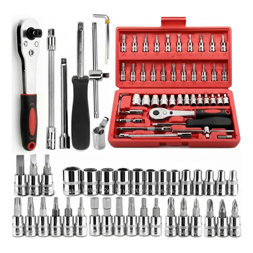 Kit Catraca Pneumática 1/2 Pol ForteG FG8930 Reversível 69Nm com