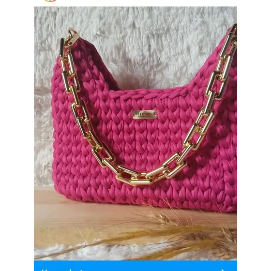 Bolsos Tejido En Crochet (trapillo)