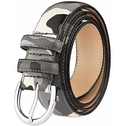 Falari Mujeres Genuino Cinturón De Moda De Cuero N5wfe