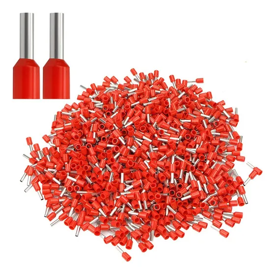 Kit Terminais Tubular Ilhós 10mm Simples - 1000pçs