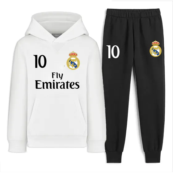Conjunto Buzo Pantalón Equipos De Futbol Algodón Frisa 3