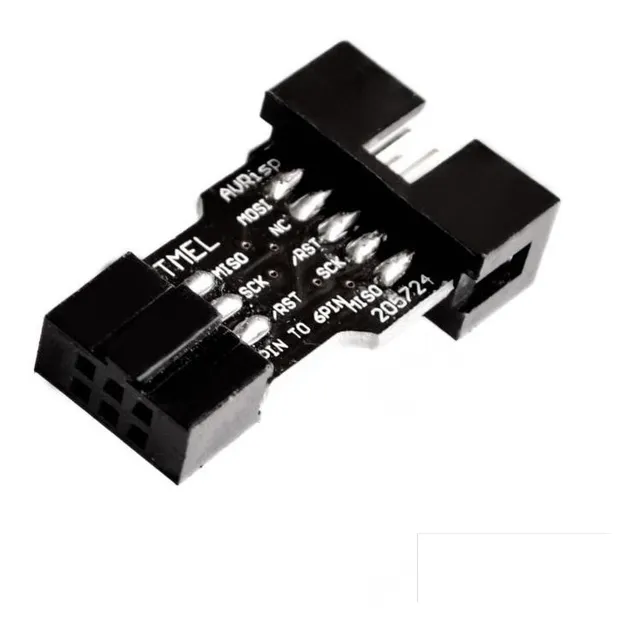 Avr Programador Adaptador 10 A 6 Pines Isp Mkii Usbasp