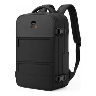 Mochila De Viagem Zeno On Unissex Espaço Amplo Notebook Impermeåvel Preta Mochila De Viagem Zeno On Unissex Espaço Amplo Notebook Impermeåvel Preta