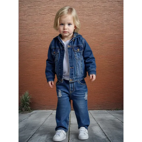 Jean Beba Oxford Con Roturas Guimel Kids