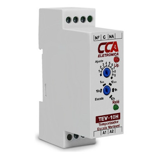 Relé Temporizador Analógico Variável De 0,3s Até 10h 220vca Relé Temporizador Analógico Variável De 0,3s Até 10h 220vca