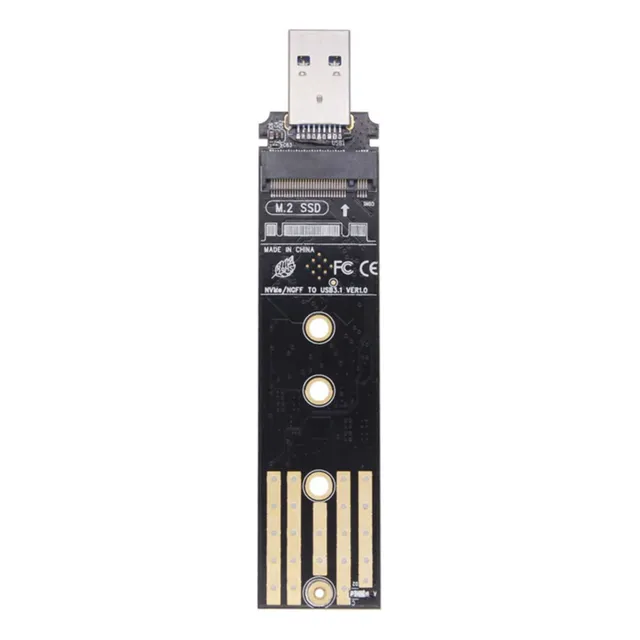 Adaptador Tarjeta Interfaz Usb 3 A Ssd M.2 Dual Nvme Y Ngff