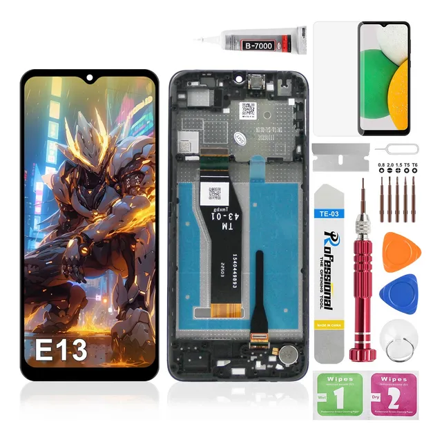 Pantalla Para Moto E13 Xt2345-2 Con Marco Original