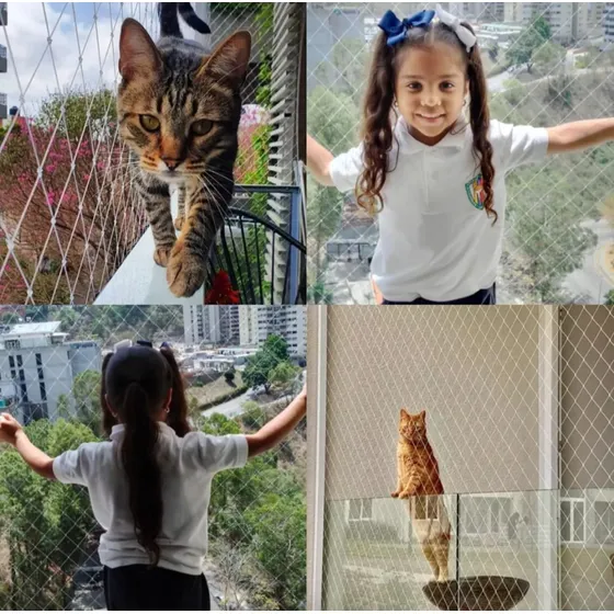 Mallas De Seguridad Para Niños Y Mascotas Redes Protectoras