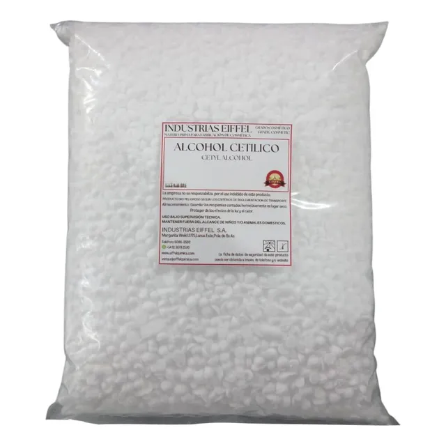 Alcohol Cetilico 1 Kg Materia Prima Cosmetica