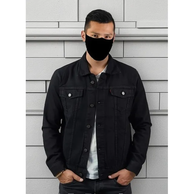 Chaqueta Clasica En Jean Para Hombre  Calidad De Exportacion