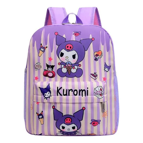 Bolso Escolar Morral Sanrio Kuromi, Hello Kitty, My Melody