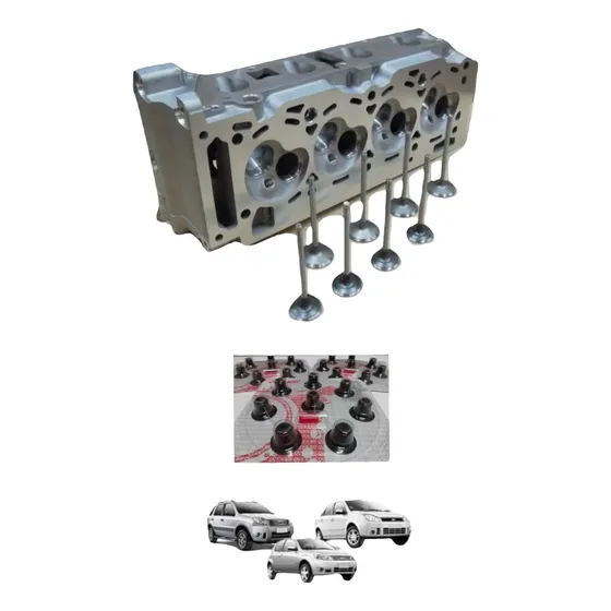 Tapa De Cilindros Ford Rocam 1.6 + 8 Válvulas + Reten Valv.