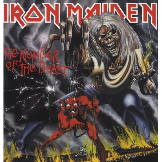 Lp - Iron Maiden - The Number Of The Beast - Imp - Lacrado