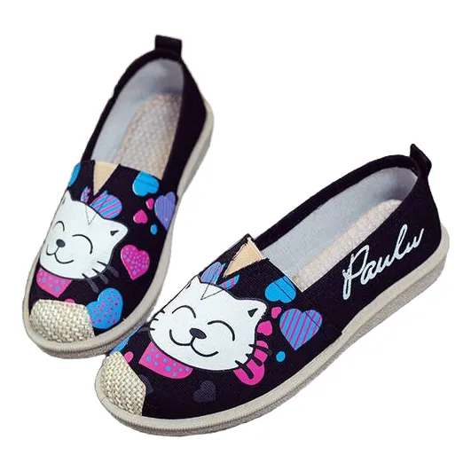 Panchas, Alpargatas Super Cómodas Diseño Gato