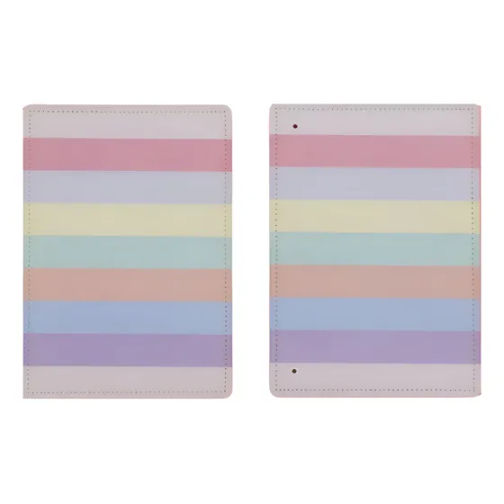 Capa E Contra Capa Arco Íris Pastel Grande - Ci