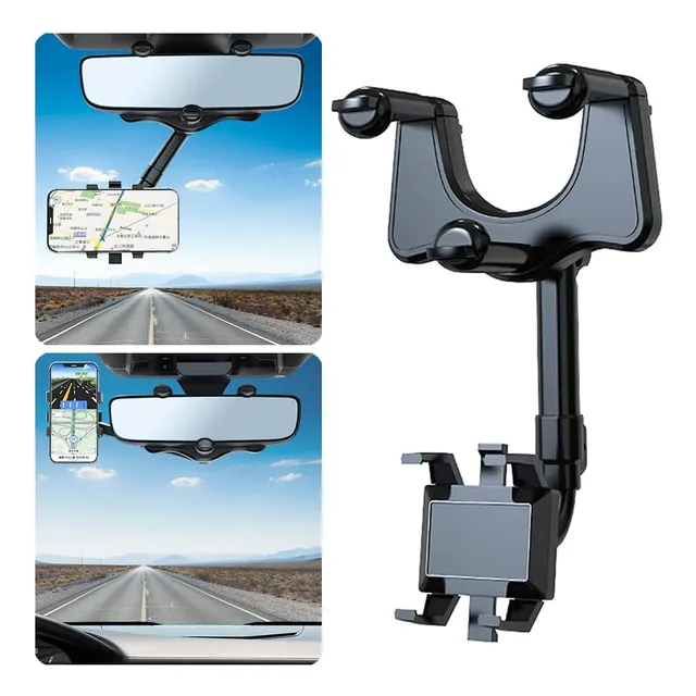 Soporte Para Celular Universal 360° Articulado Retrovisor