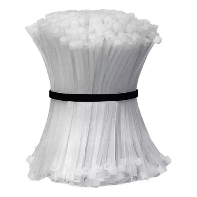 1500 Pzs Cinchos Plasticos De 15-20cm Largo,2.5 Mm Ancho