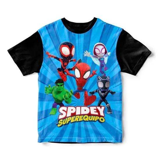 Franela Para Niños De Spidey