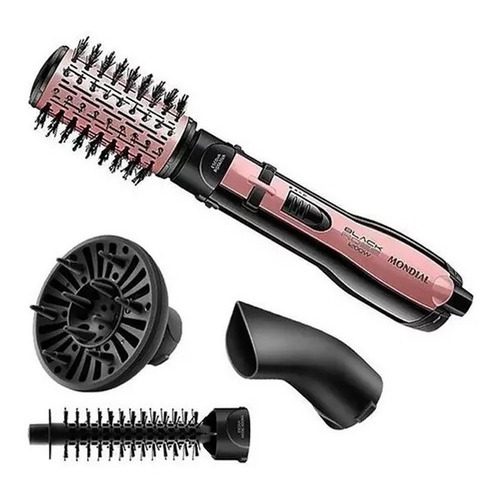Escova Secadora Rotativa Giratória Modeladora Seca Alisa Modela Define Alisadora 5 Em 1 Co... Escova Secadora Rotativa Giratória Modeladora Seca Alisa Modela Define Alisadora 5 Em 1 Co...