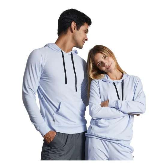 Polera Con Capucha El Intrépido - Lila