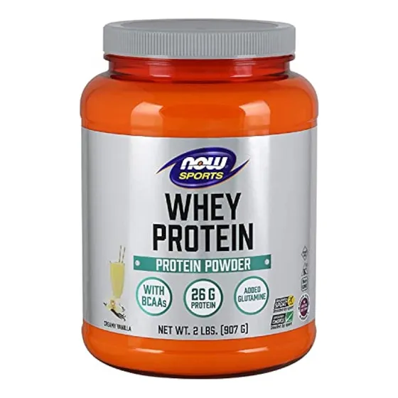 Proteína De Suero De Leche Natural Y Vainilla De Now Foods S