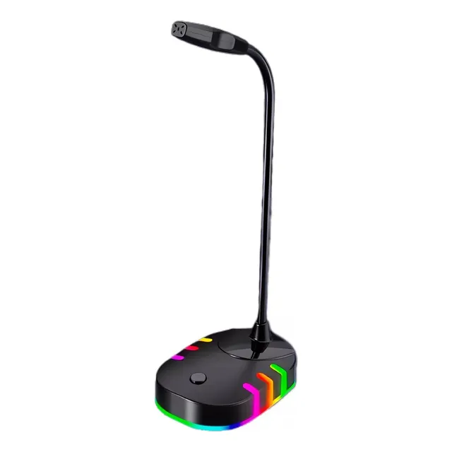Micrófono Gamer Cpu-laptop Halion Ha-tm200 Rgb