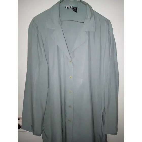 Camisa Para Dama Talla M 100% Seda(único Color Y Tamaño)