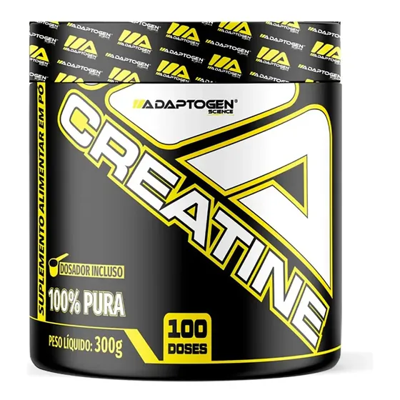 Creatina Adaptogen Science Platinum em pó Sem sabor x 300g