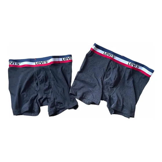 2 Boxers Nuevos Levis Talla M Color Negro Caballero