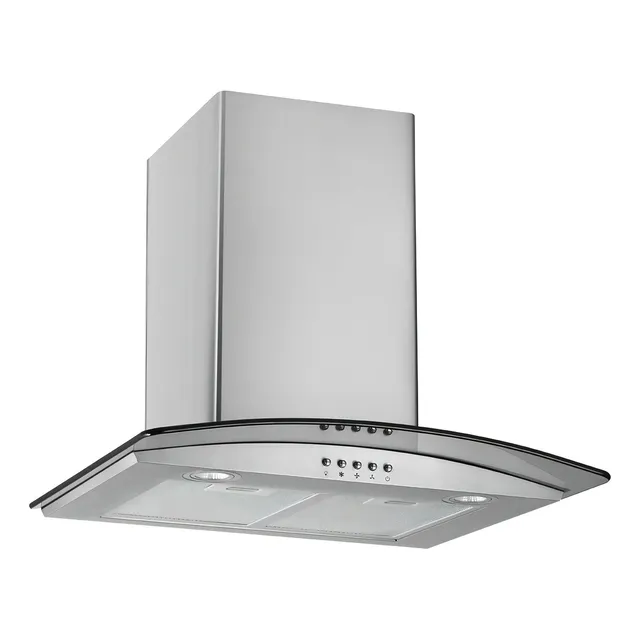 Campana Extractora Tem T1ech Gl 60ss 60cm Inox Color Gris