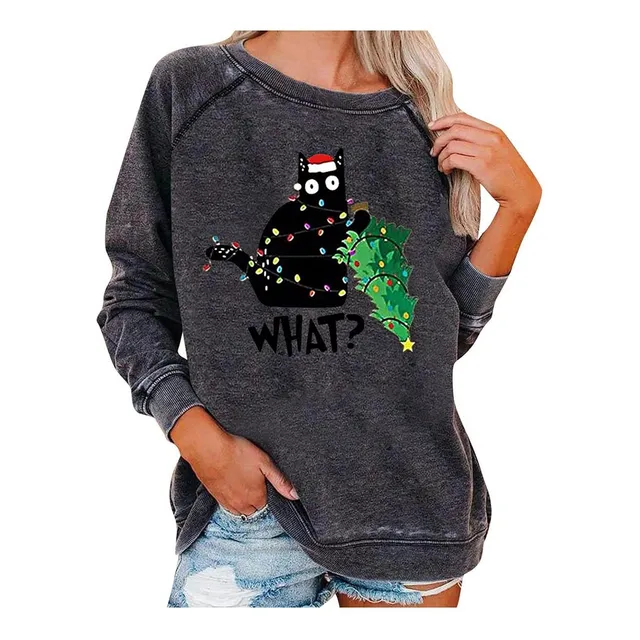 Sueter Navidad Para Dama Sudadera Manga Larga Unisex