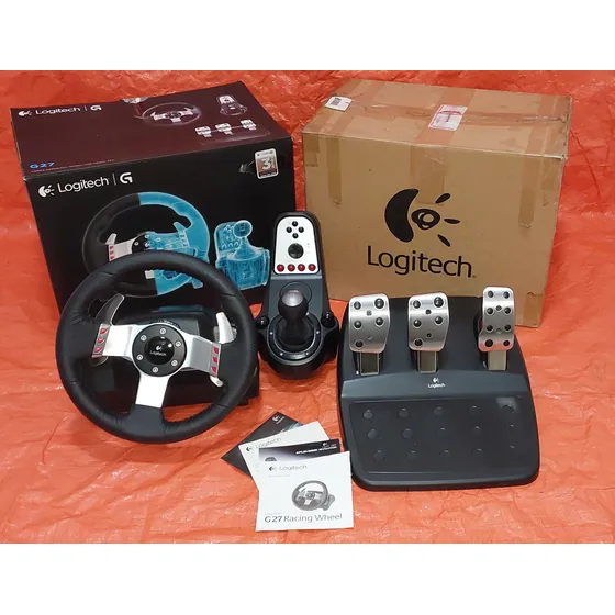 Vendo Simulador, Logitech G27. Em (excelente Estado)
