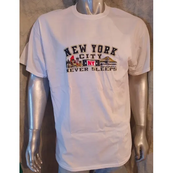 Franela De New York City - Talla L