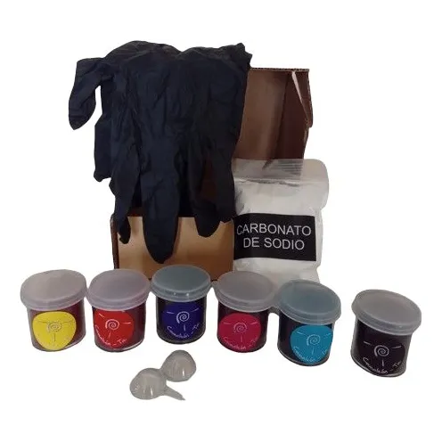 Colorantes Para Telas .algodón Lino Lienzo Reactivos Tie Dye