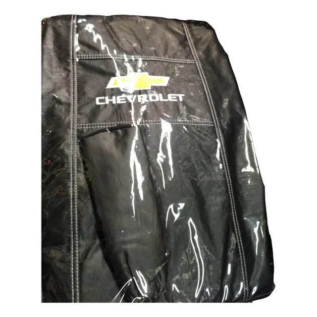 Funda  Asiento De Auto Logo Bordado Crevrolet