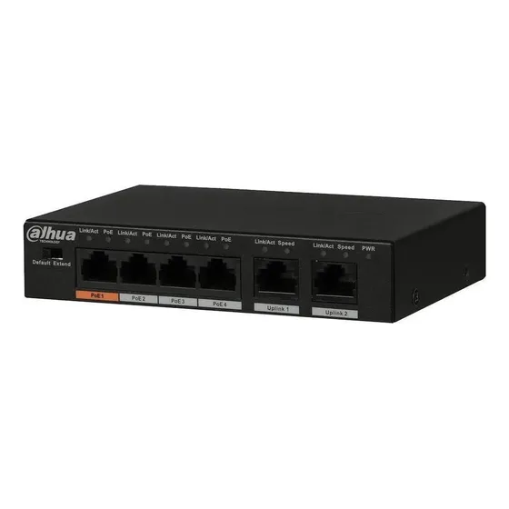 Switch Dahua Technology PFS3006-4ET-60 serie PoE+