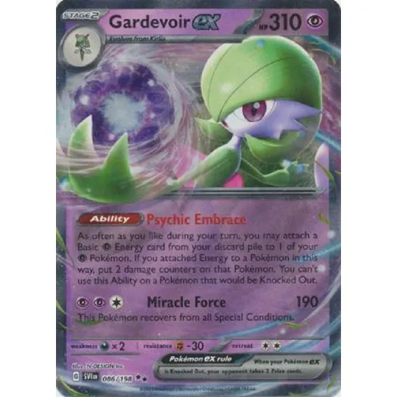 Gardevoir Ex 086/198 Ultra Raro Pokemon Tcg