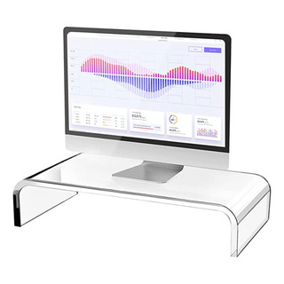 Soporte Para Monitor De Escritorio Soporte Acrílico Para Com Soporte Para Monitor De Escritorio Soporte Acrílico Para Com
