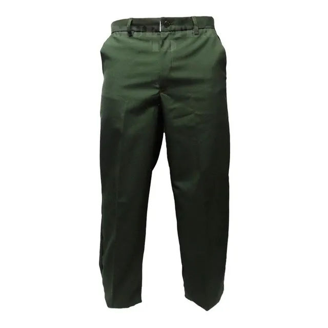 Pantalón Verde De Vestir Para Uniformes Talla 34 Restaurante