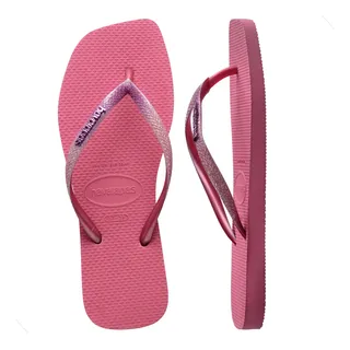 Chinelo Havaianas Feminina Slim Glitter Quadrado VĂĄrias Core Chinelo Havaianas Feminina Slim Glitter Quadrado VĂĄrias Core