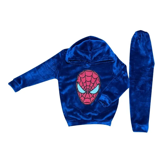 Pijamas Térmicas Spiderman Hombre Araña Para Niños