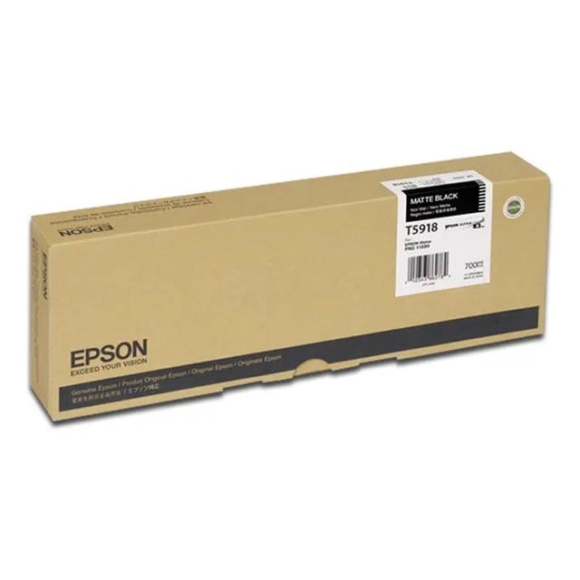 Cartucho De Tinta Epson T591800 Color Negro Mate De 700 Ml