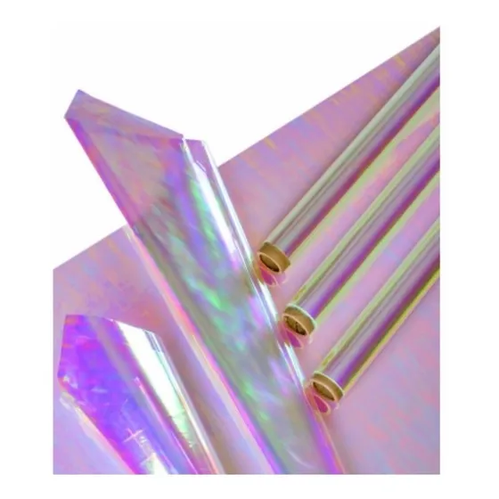 50 Pcs Papel Celofan Tornasol